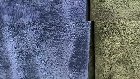 Fest gestrickter Sherpa-Pelzstoff aus Polyester