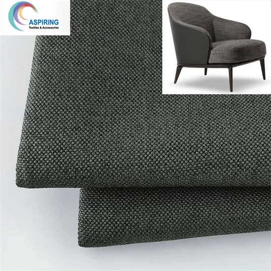 Stoff in Leinenoptik, Leinenpolster, bunt gewebter Leinensofastoff