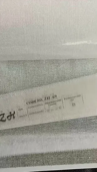 Vorhangstoff aus Polyester mit Leinengarn in Leinenoptik mit Slub-Effekt