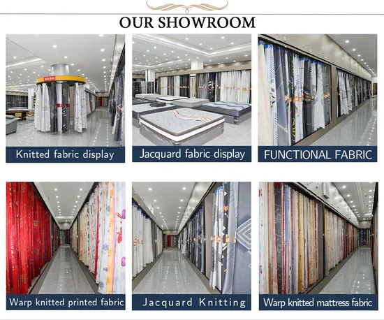 Morden Style Spandex/Baumwolle/Polyester Stoff Bio Jacquard Matratzenstoff