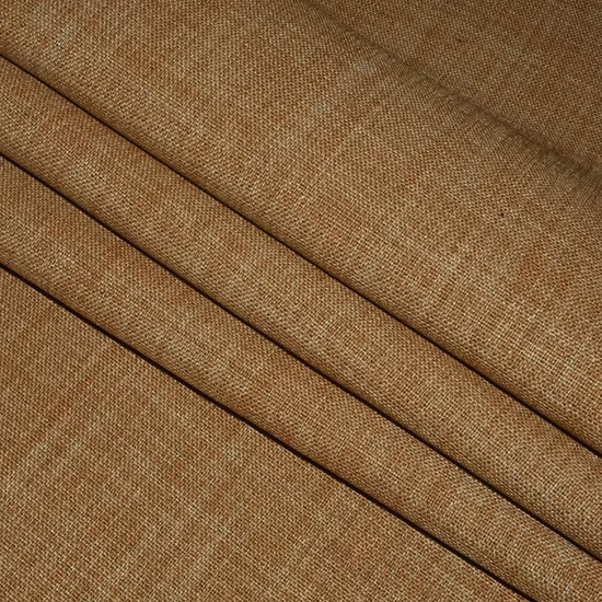 100 % P Modernes Design, maßgeschneiderter Stoff aus 100 % Polyester in Leinenoptik für Möbel-Sofabezüge